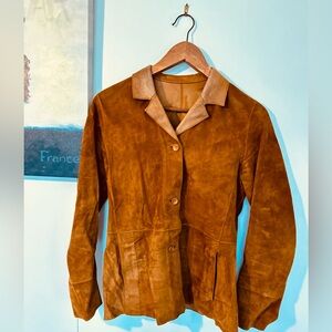 MOSAICO Italiana Reversible Suede to Leather Jacket